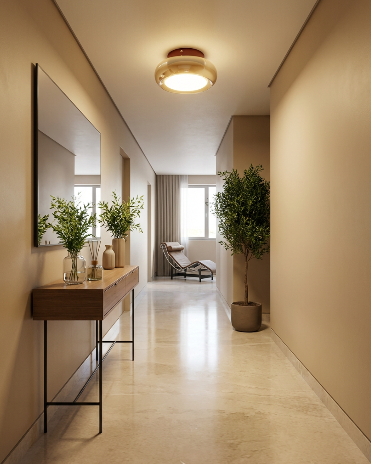 Lumivara - Kézműves Szerkezet Mennyezeti Lámpa