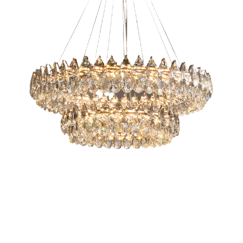 Lunavelle – Nordic Crystal Pendant Chandelier