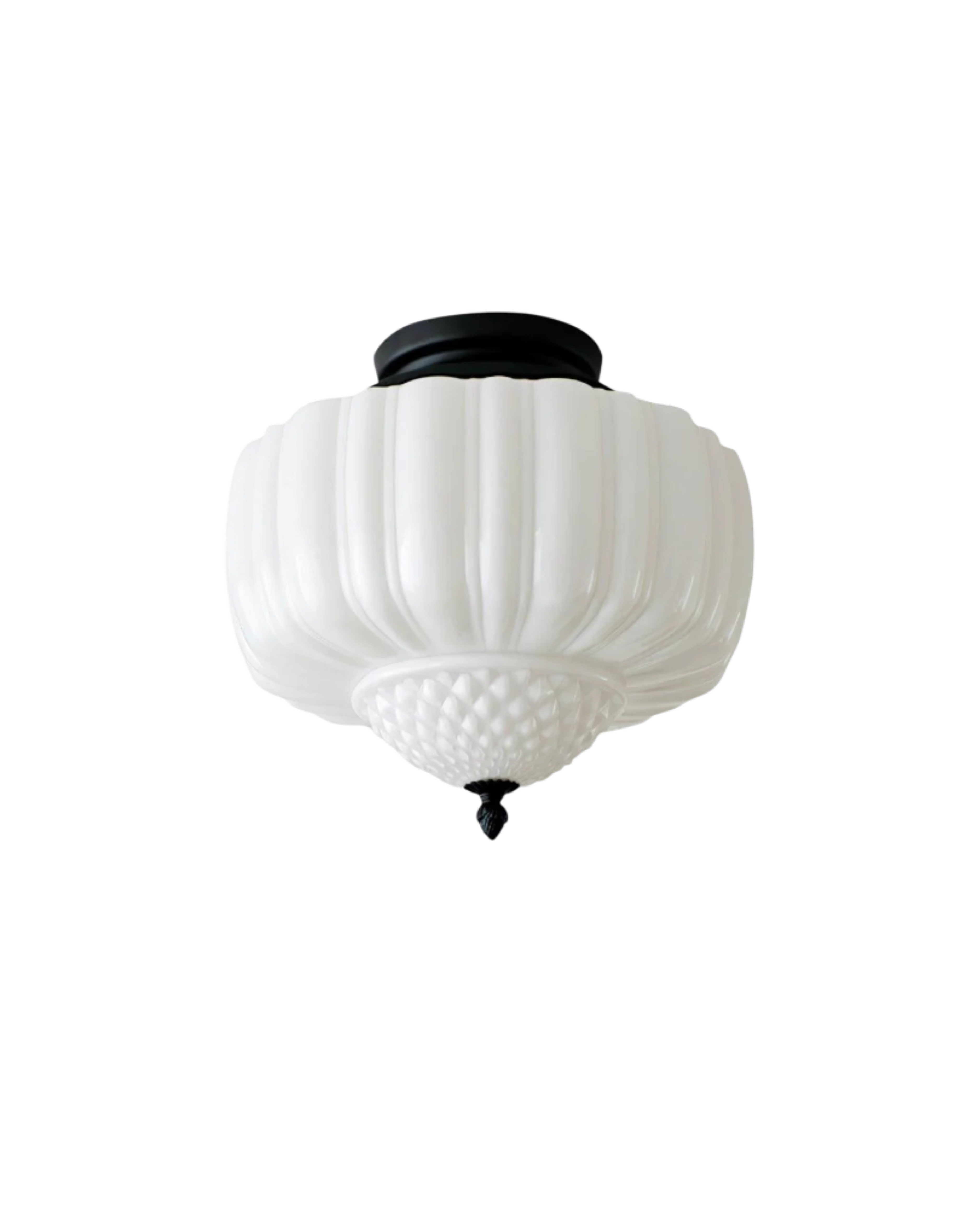 Bourgelle – Megvilágított, bimbóra emlékeztető szobrászati mennyezeti lámpa