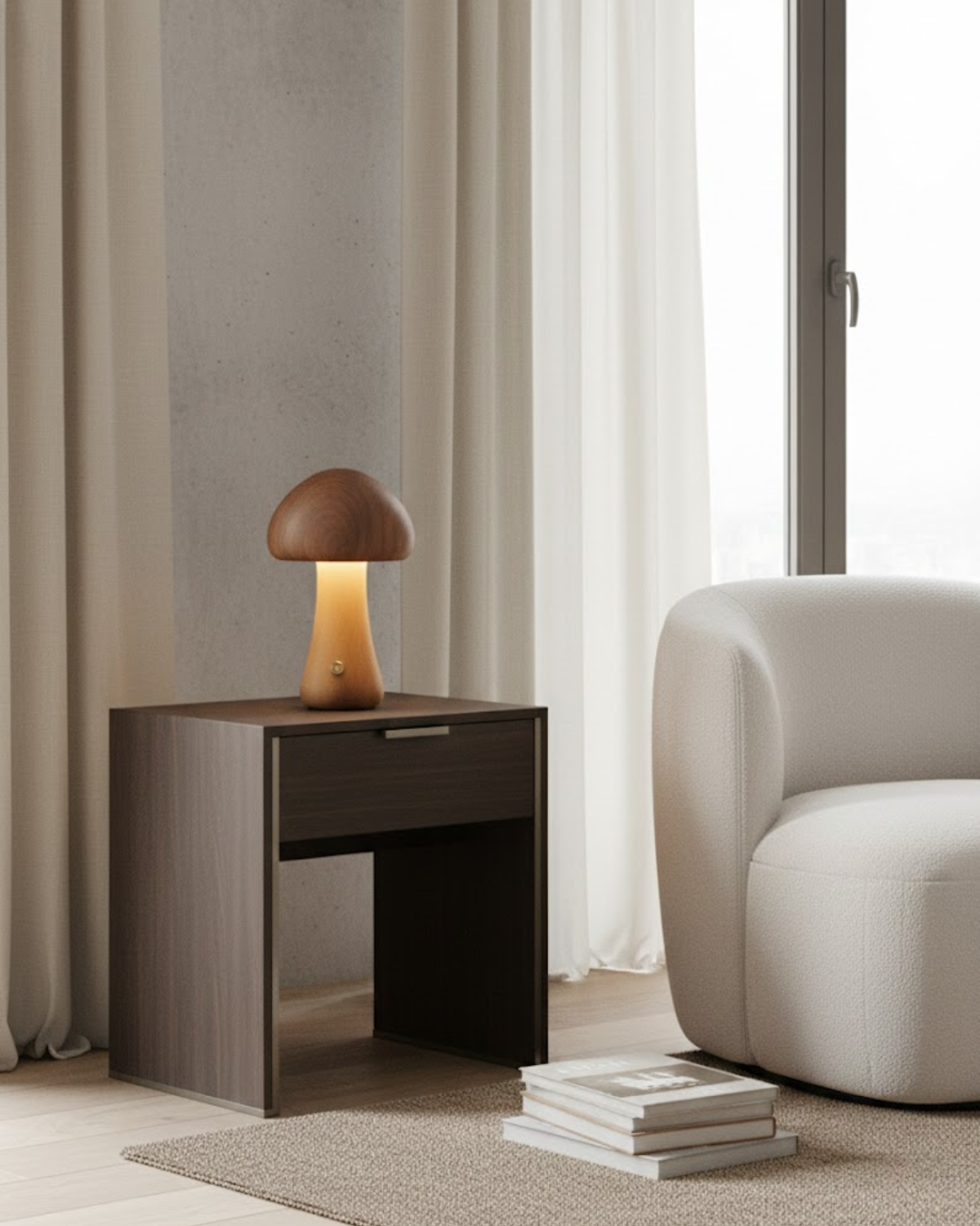 Myrielle – Mushroom Glow Modern Light