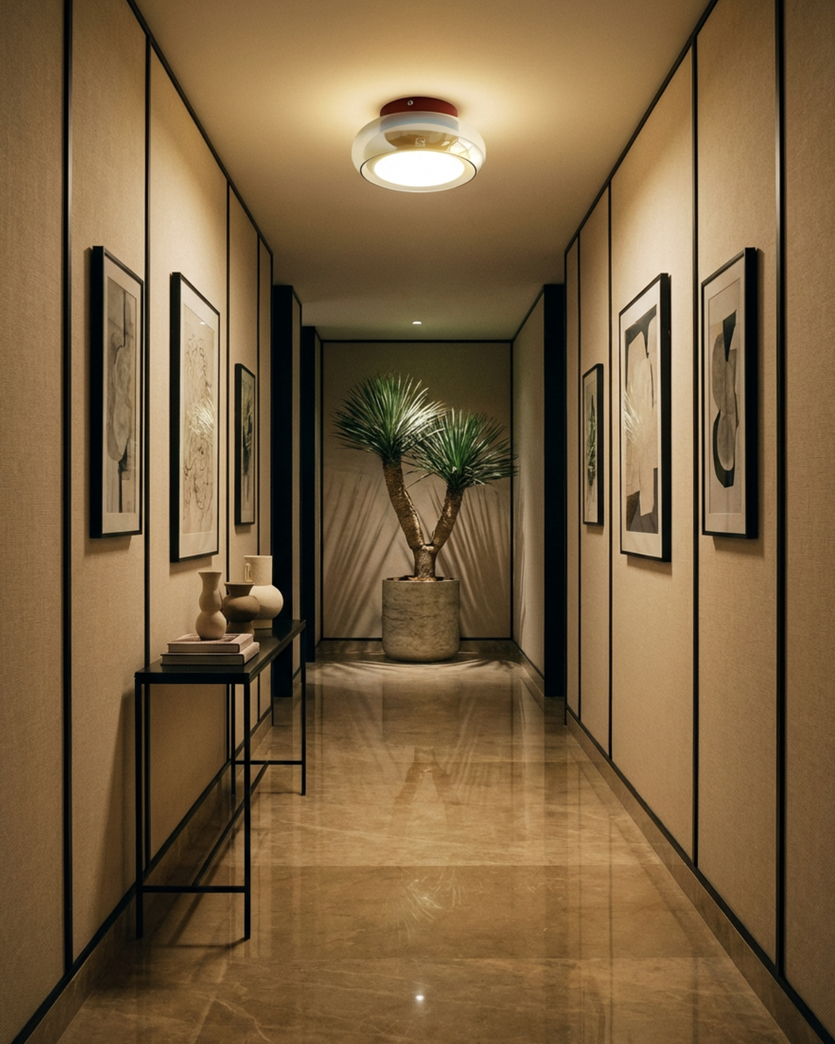 Lumivara - Kézműves Szerkezet Mennyezeti Lámpa