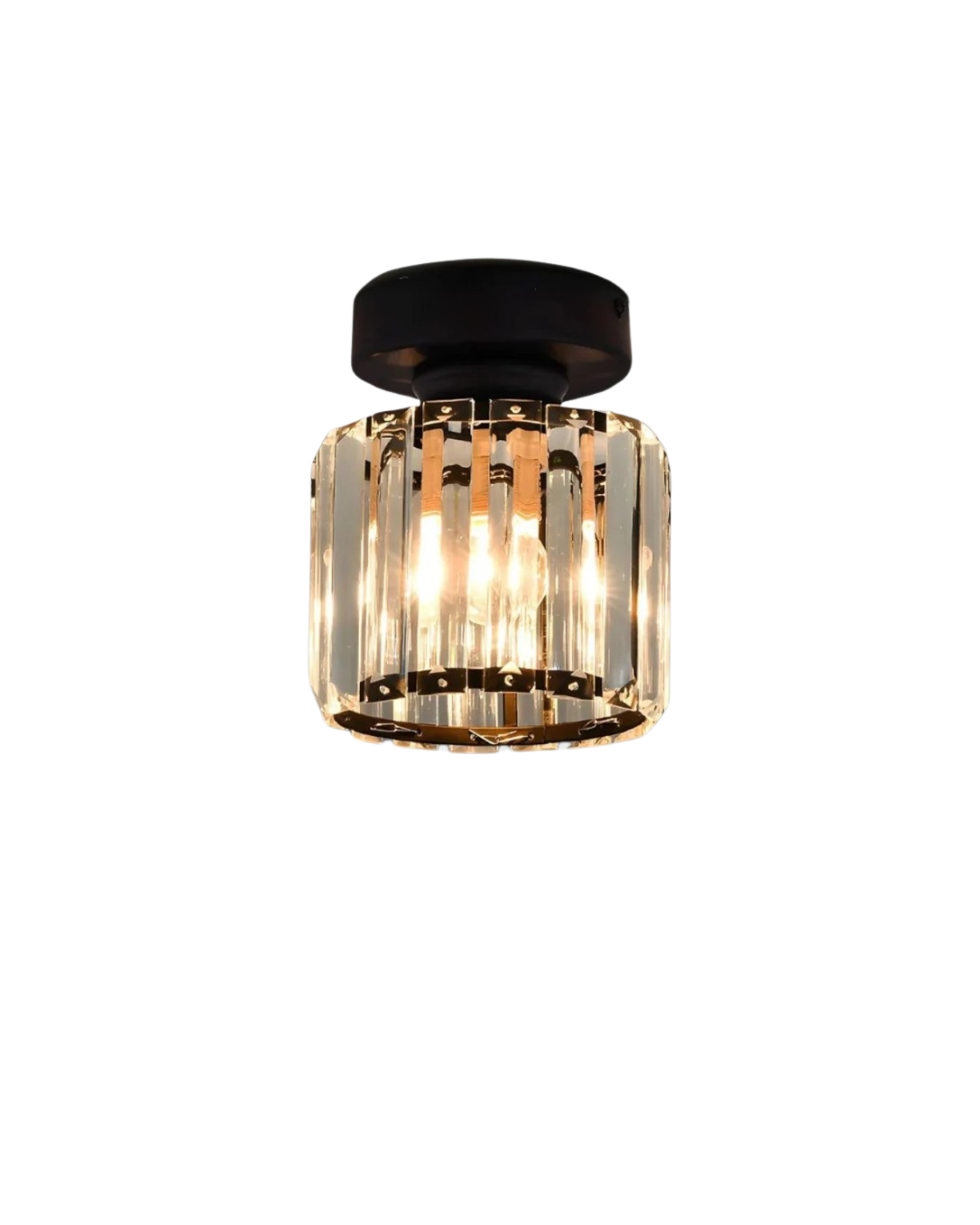 Virenth – La lampada da scrivania classica Prismatique in vetro verde con base dorata