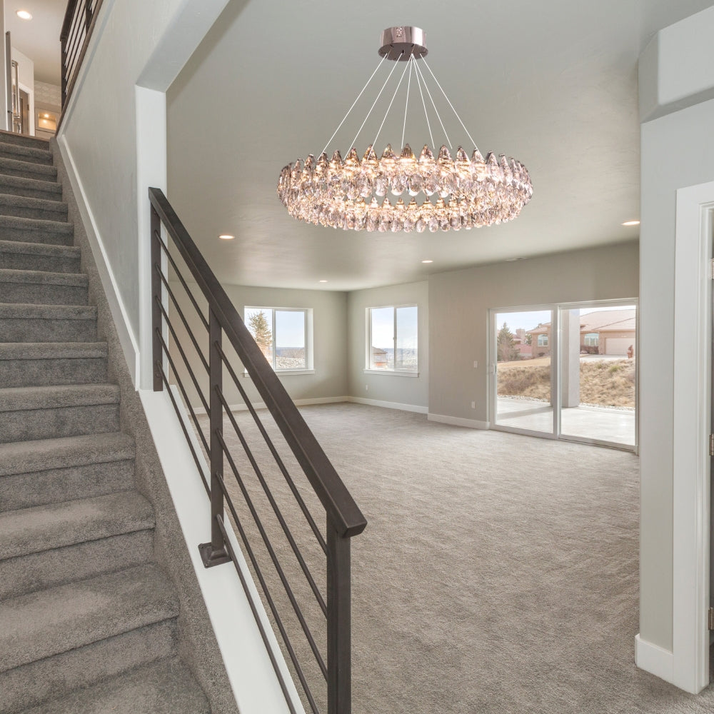 Lunavelle – Nordic Crystal Pendant Chandelier