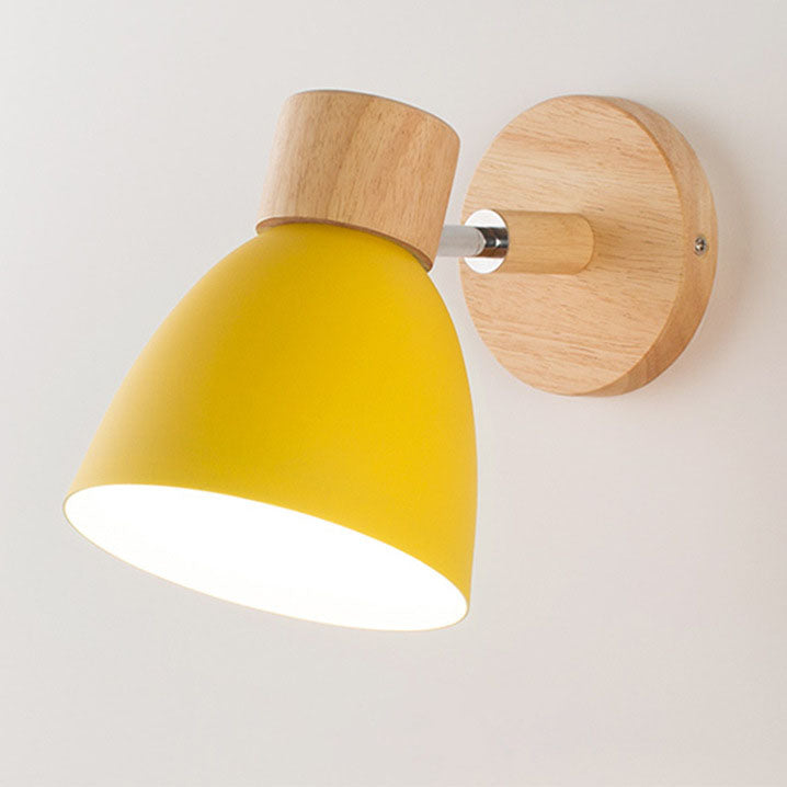 Veldorin – Modern minimalista fa kúp alakú LED fali lámpa, 1 izzóval