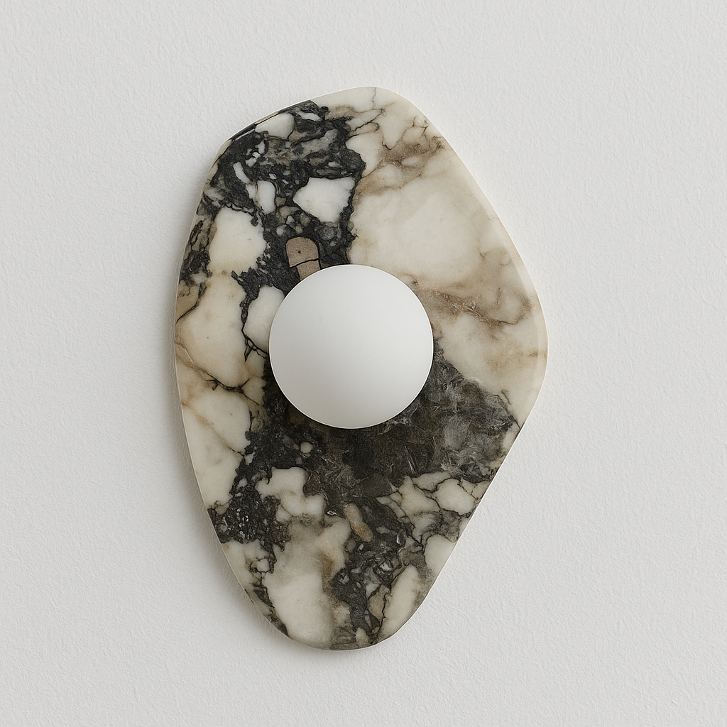 Eternellea – Lámpara de pared de mármol estilo nórdico moderno