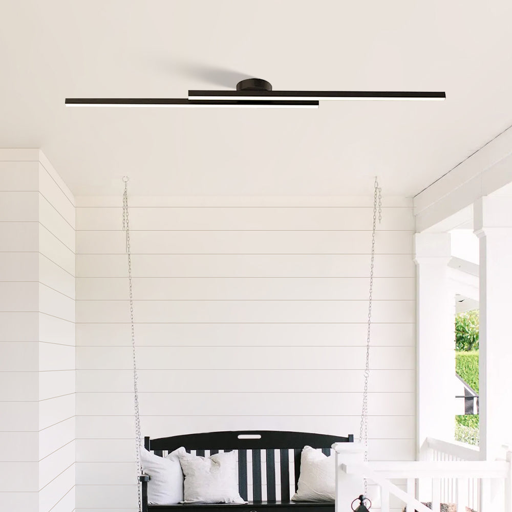 Cavien – Lámpara de Techo LED Lineal de Aluminio Ultrafina