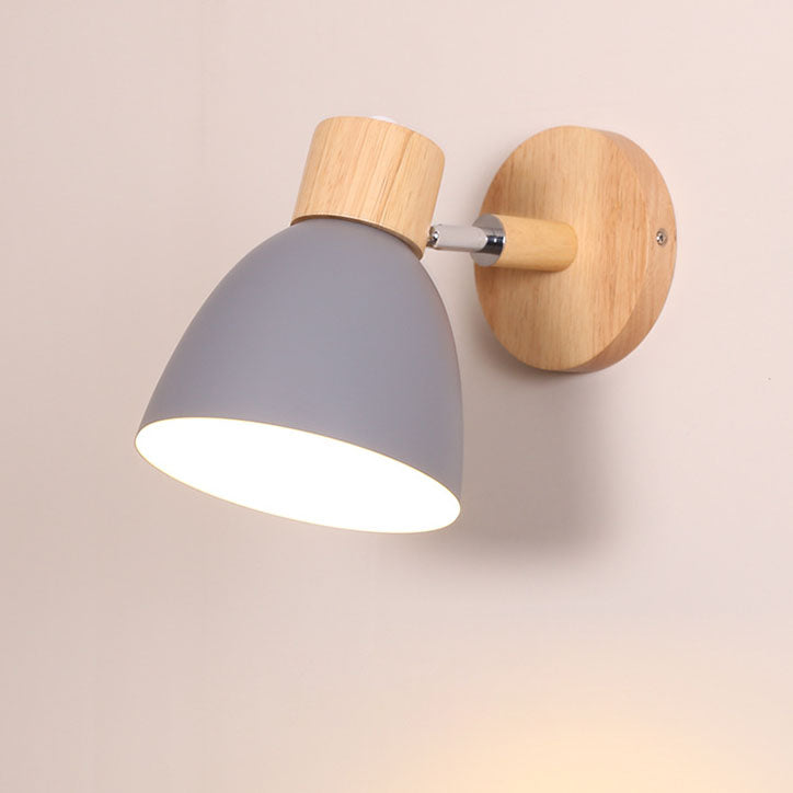 Veldorin – Modern minimalista fa kúp alakú LED fali lámpa, 1 izzóval