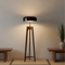 Thalorin – Lampada da terra moderna in legno con treppiede