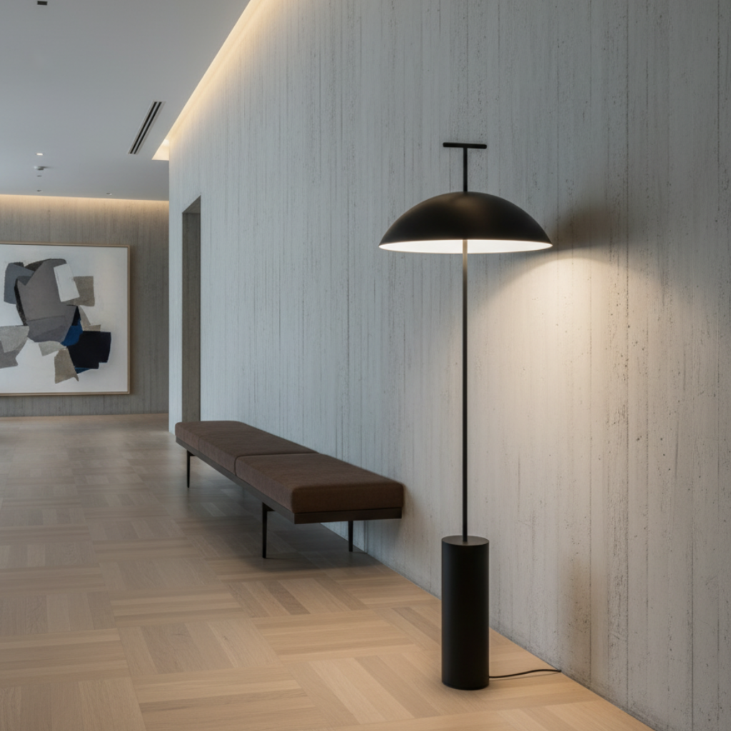 Maelora – Skandinavisk Bjælke Moderne Gulvlampe