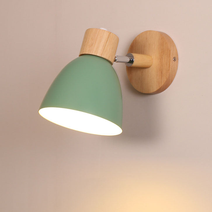 Veldorin – Modern minimalista fa kúp alakú LED fali lámpa, 1 izzóval