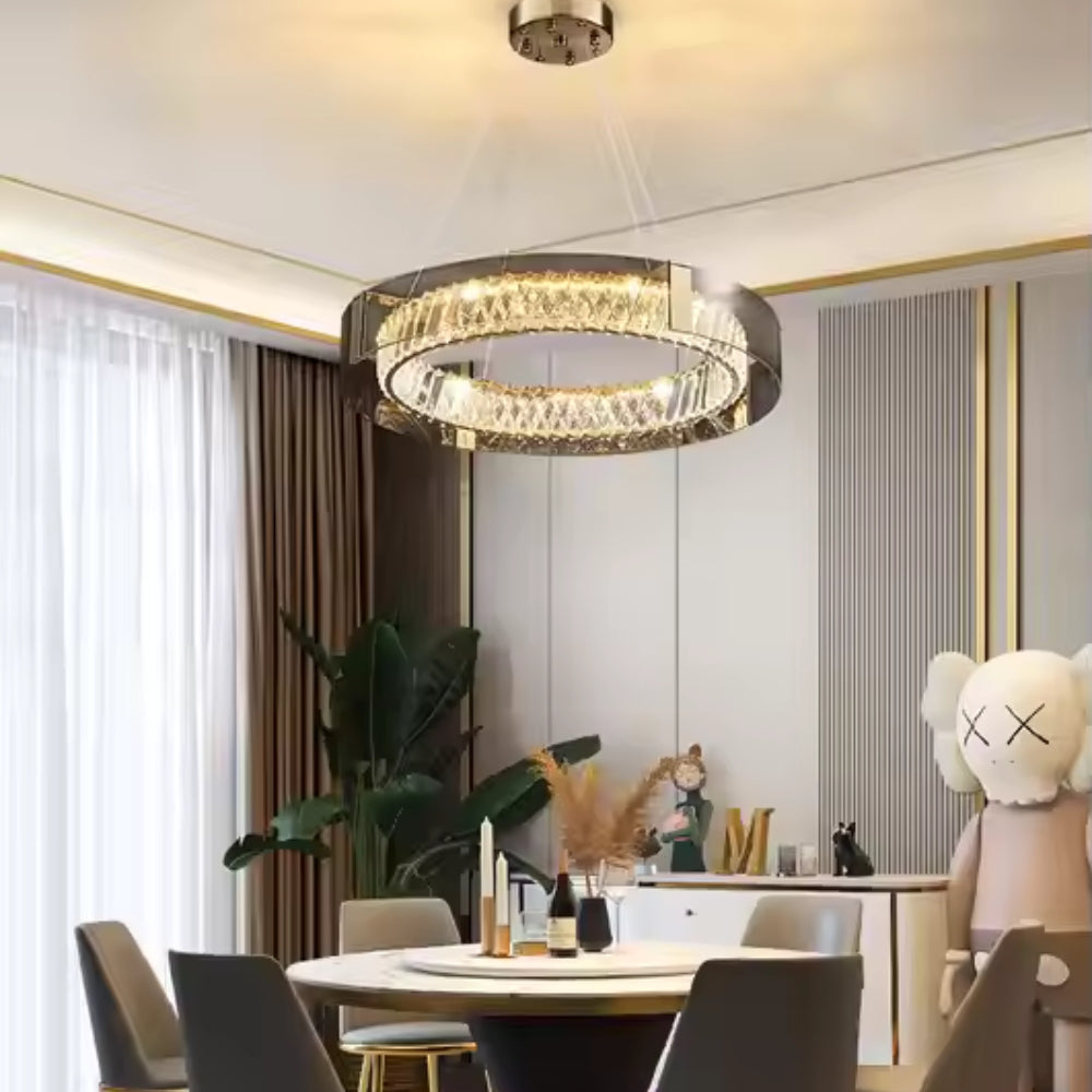 Elais – Nordic Crystal Glass Chandelier