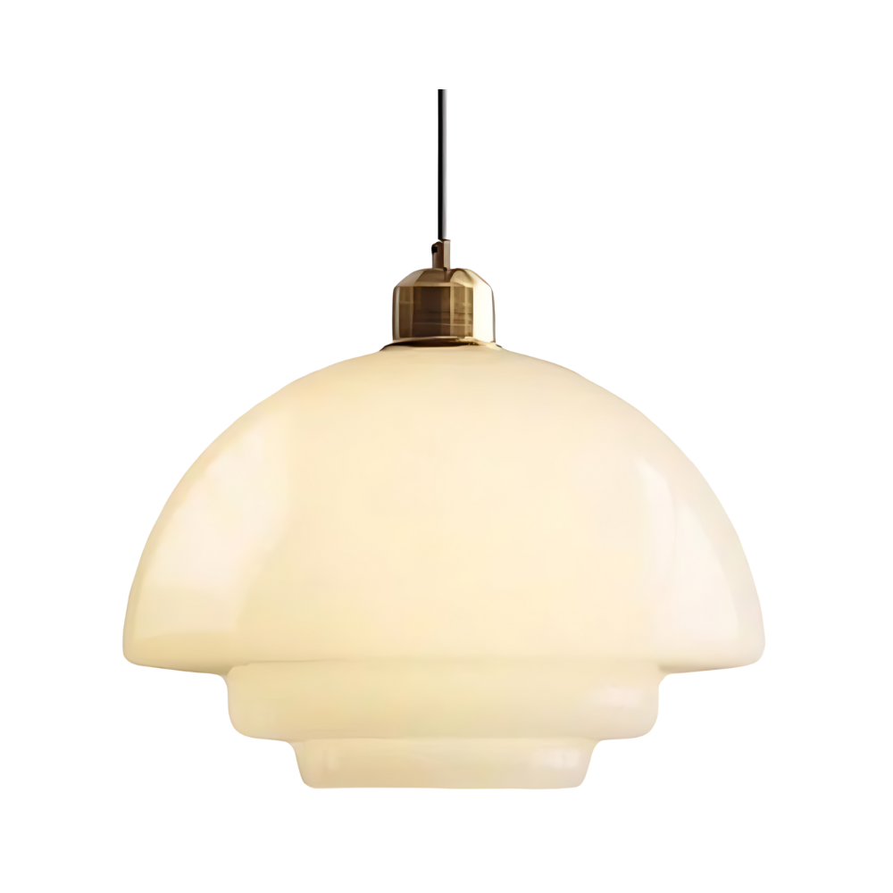 Caelis - Art Deco Glass Pendant Light