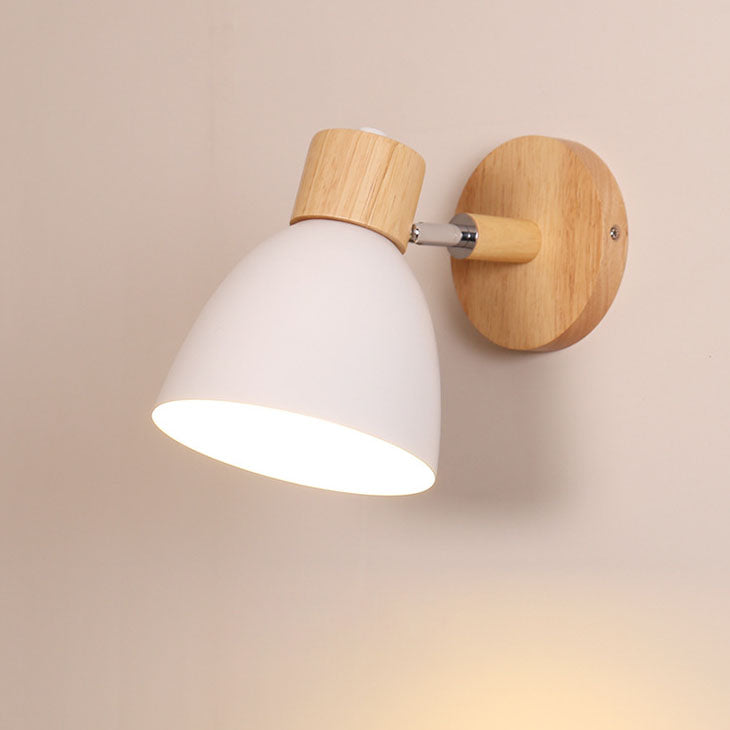 Veldorin – Modern minimalista fa kúp alakú LED fali lámpa, 1 izzóval