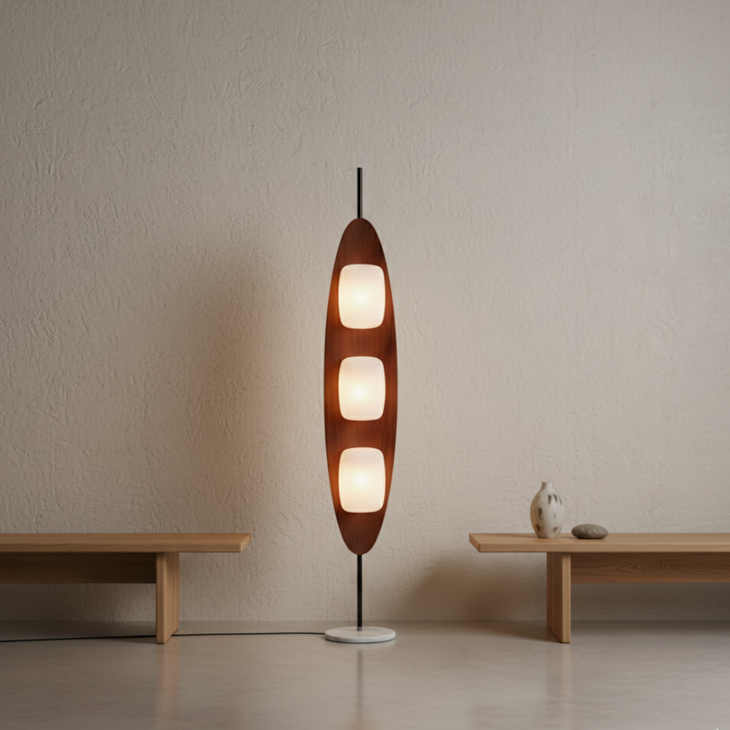 Totarae - Elegáns modern állólámpa állítható LED világítással