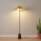 Ravari - Modern Rattan Floor Lamp with Hand-Woven Shade for Living Room