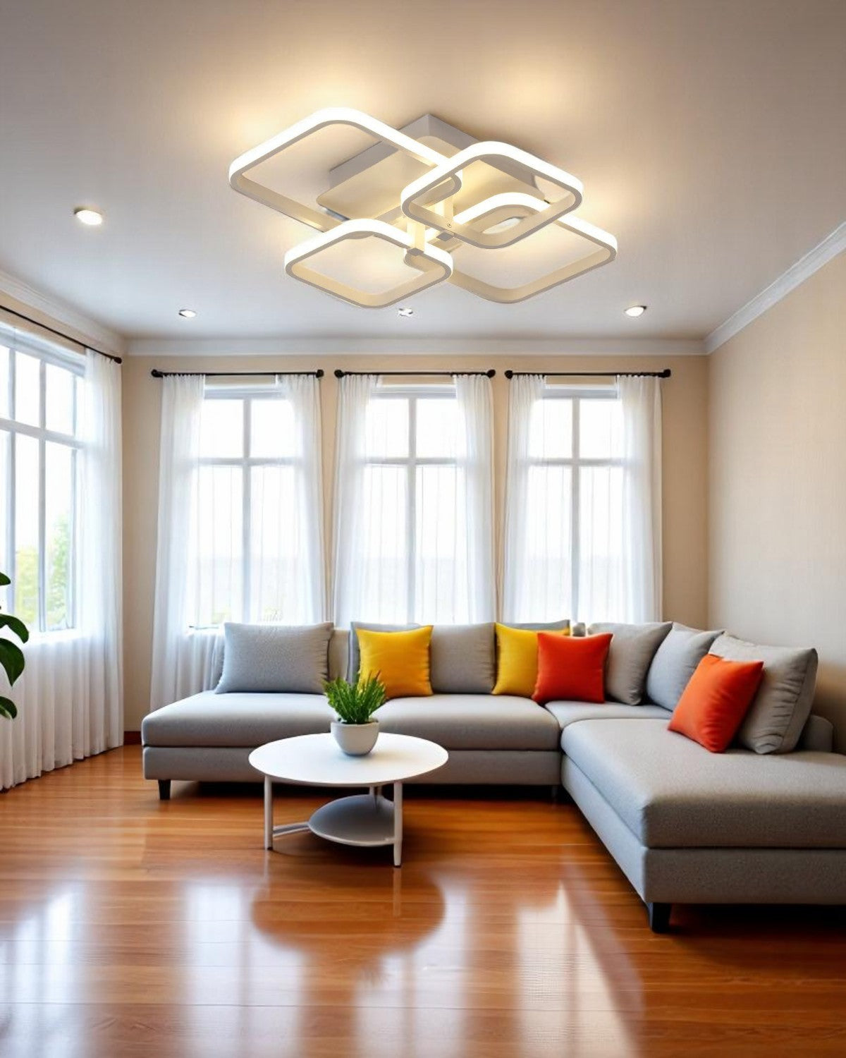 Modenelle – Lámpara de Techo Minimalista con Brillo Contemporáneo