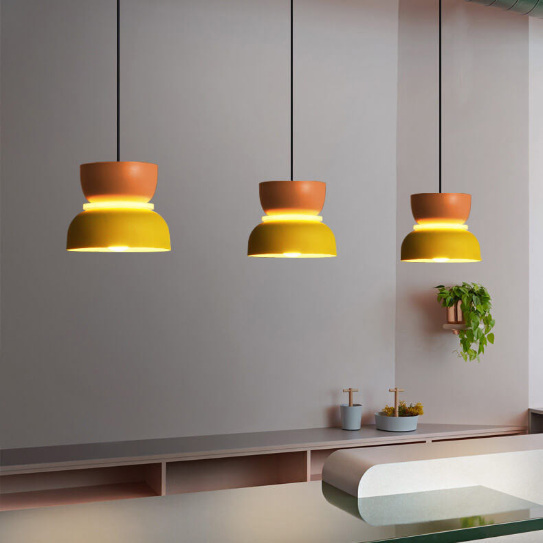 Zenvoria – Nordic Dual Tone Dome Pendant Light LED
