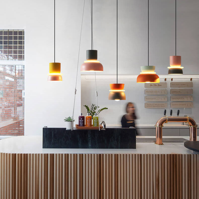 Zenvoria – Nordic Dual Tone Dome Pendant Light LED