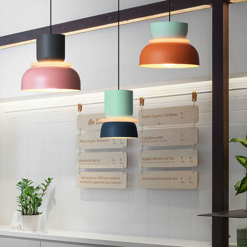 Zenvoria – Nordic Dual Tone Dome Pendant Light LED