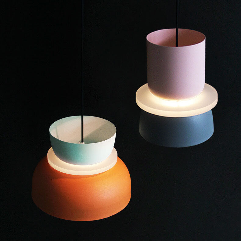 Zenvoria – Nordic Dual Tone Dome Pendant Light LED