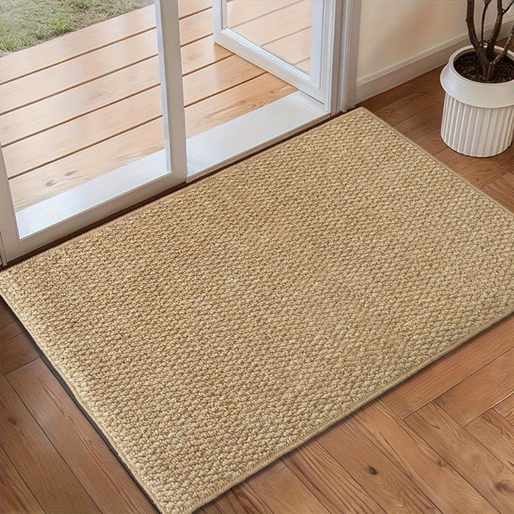 Viretti - Jute Style Door Mat Soft Absorbent Easy Clean Indoor Outdoor
