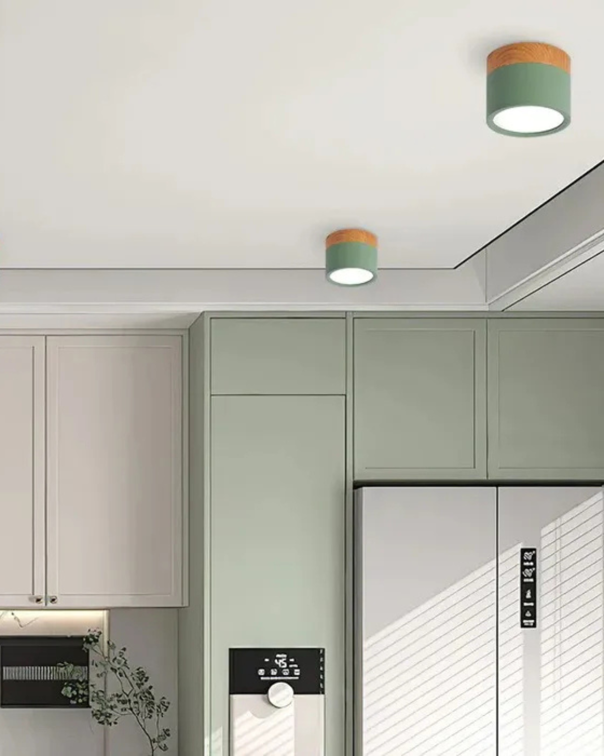 Revionne – Clairon modern, fényerőszabályozható LED mennyezeti lámpa geometriai mintával