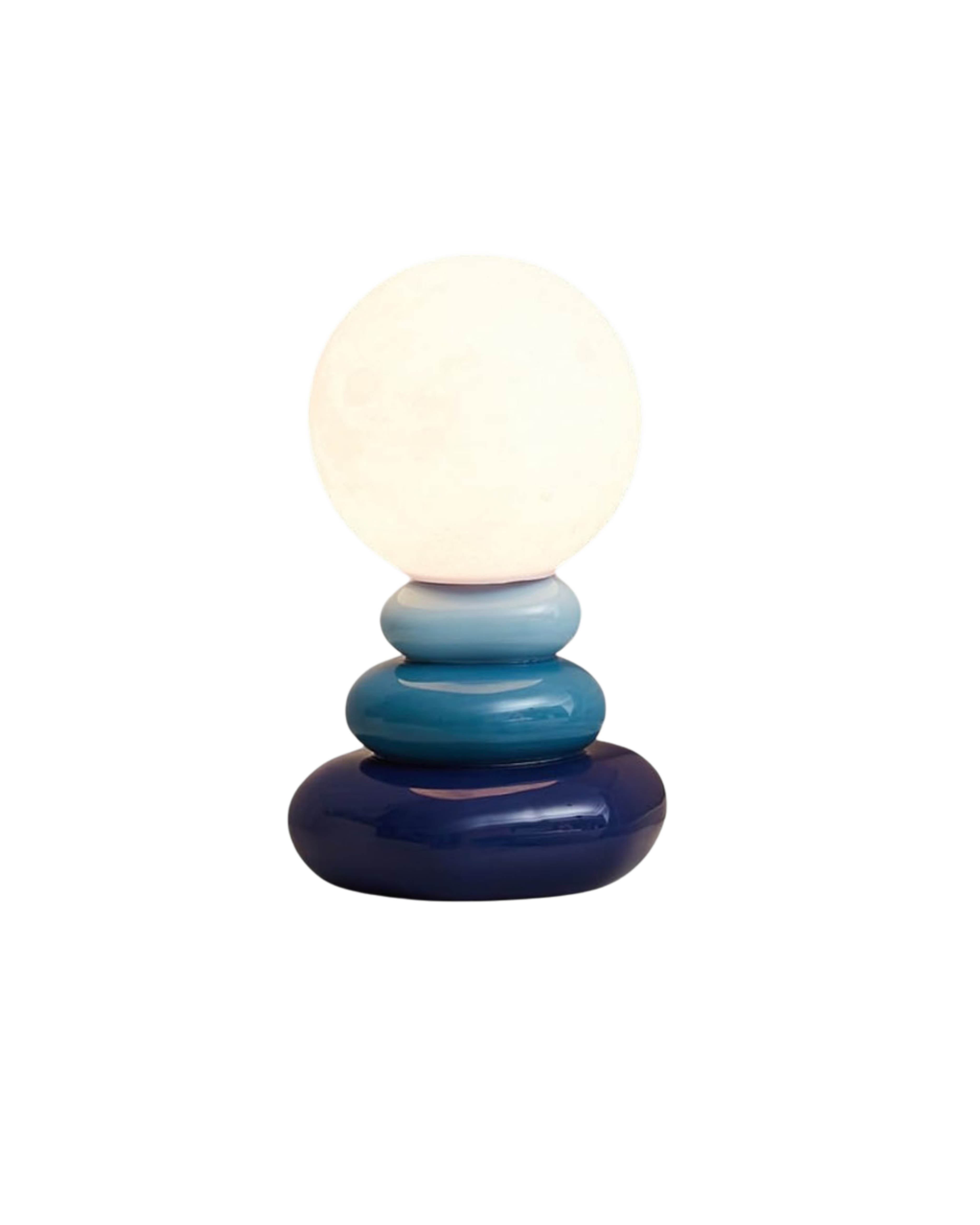 Ceravynne – Lampada da Tavolo Elegante in Vetro e Ceramica con Luce Soffusa per Arredamento Moderno e Japandi