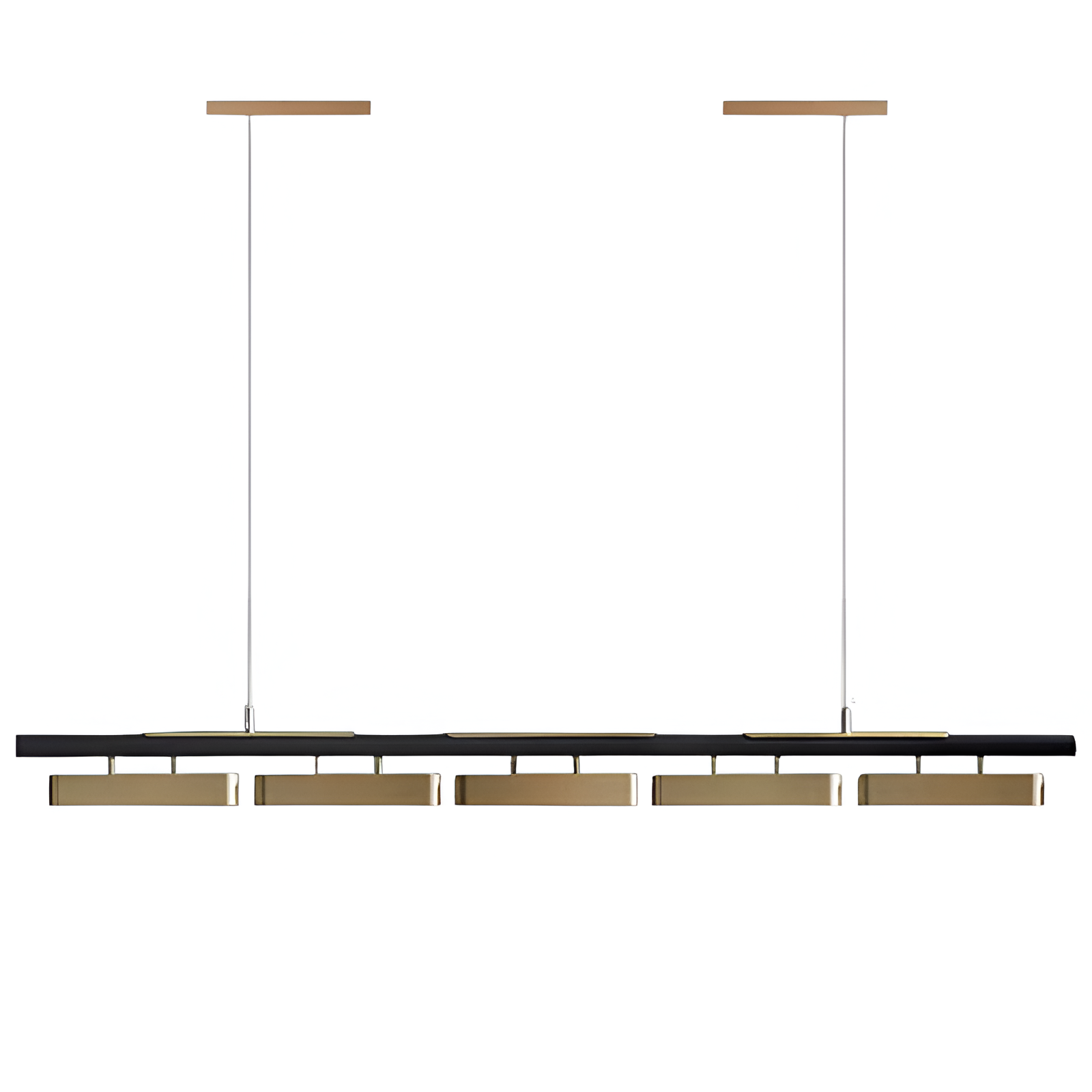 Evarin – Lampada a sospensione nordica in acciaio inox con luce a LED