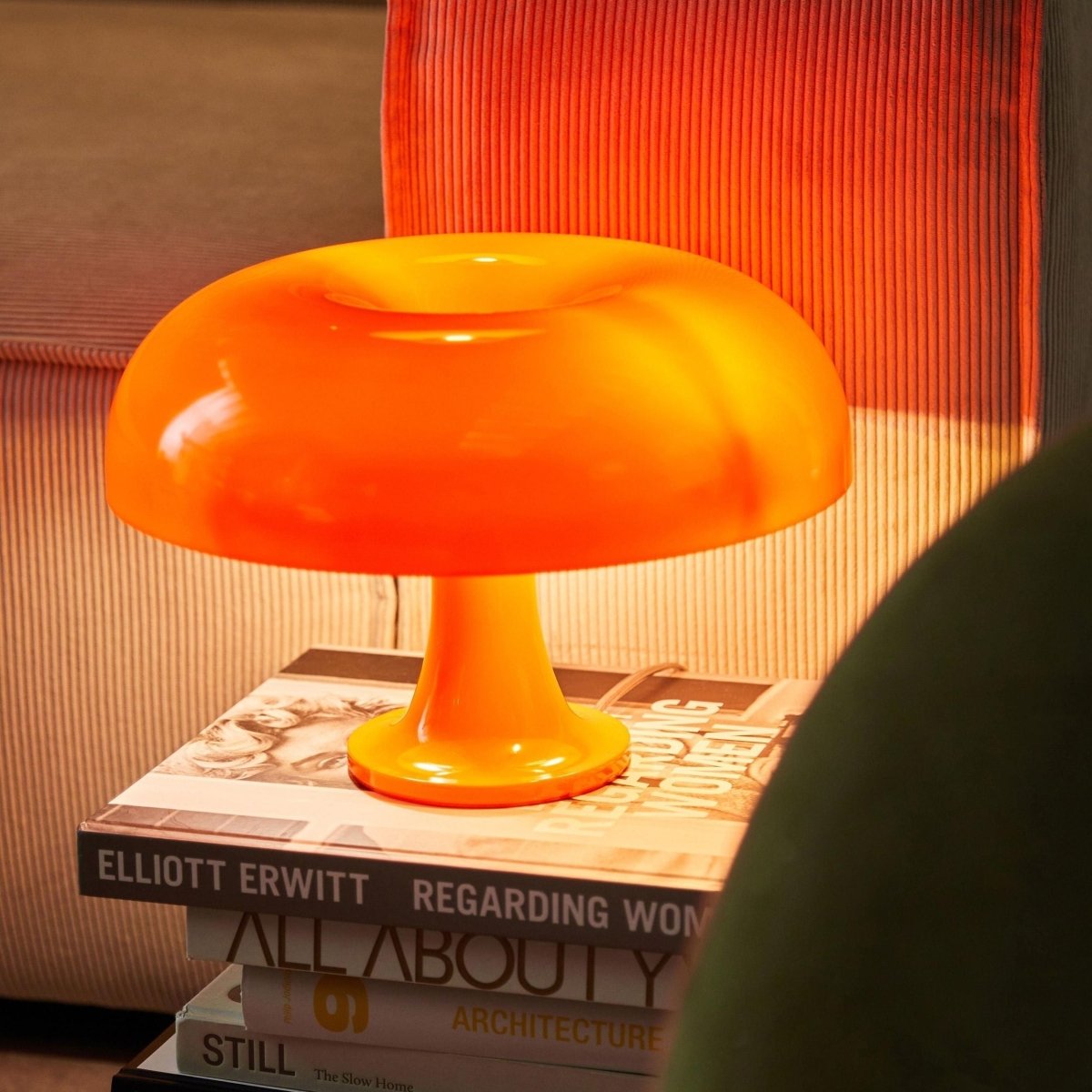 Merion – Lampe de Table Champignon Rétro