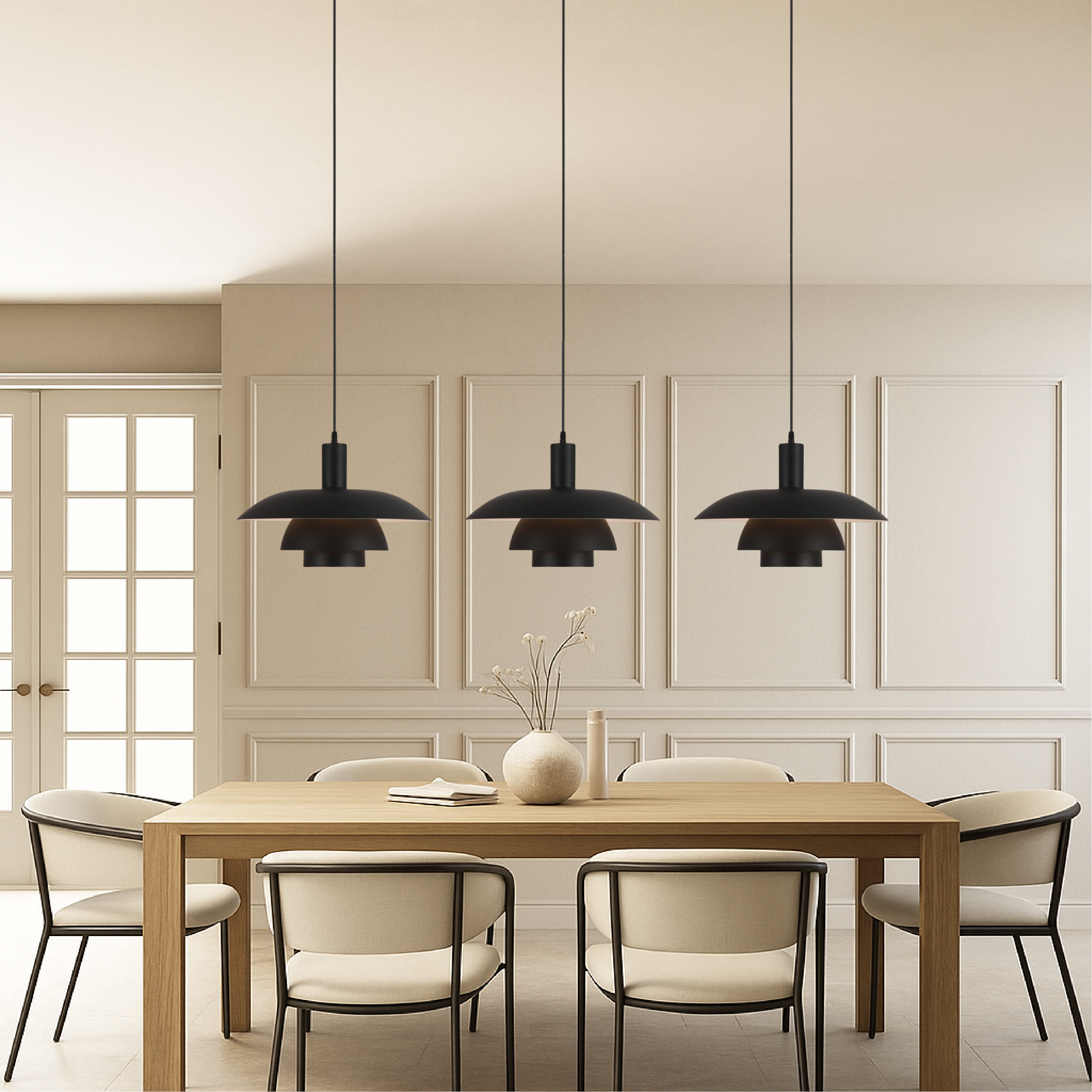 Avura – Lámpara Colgante Escandinava LED Minimalista