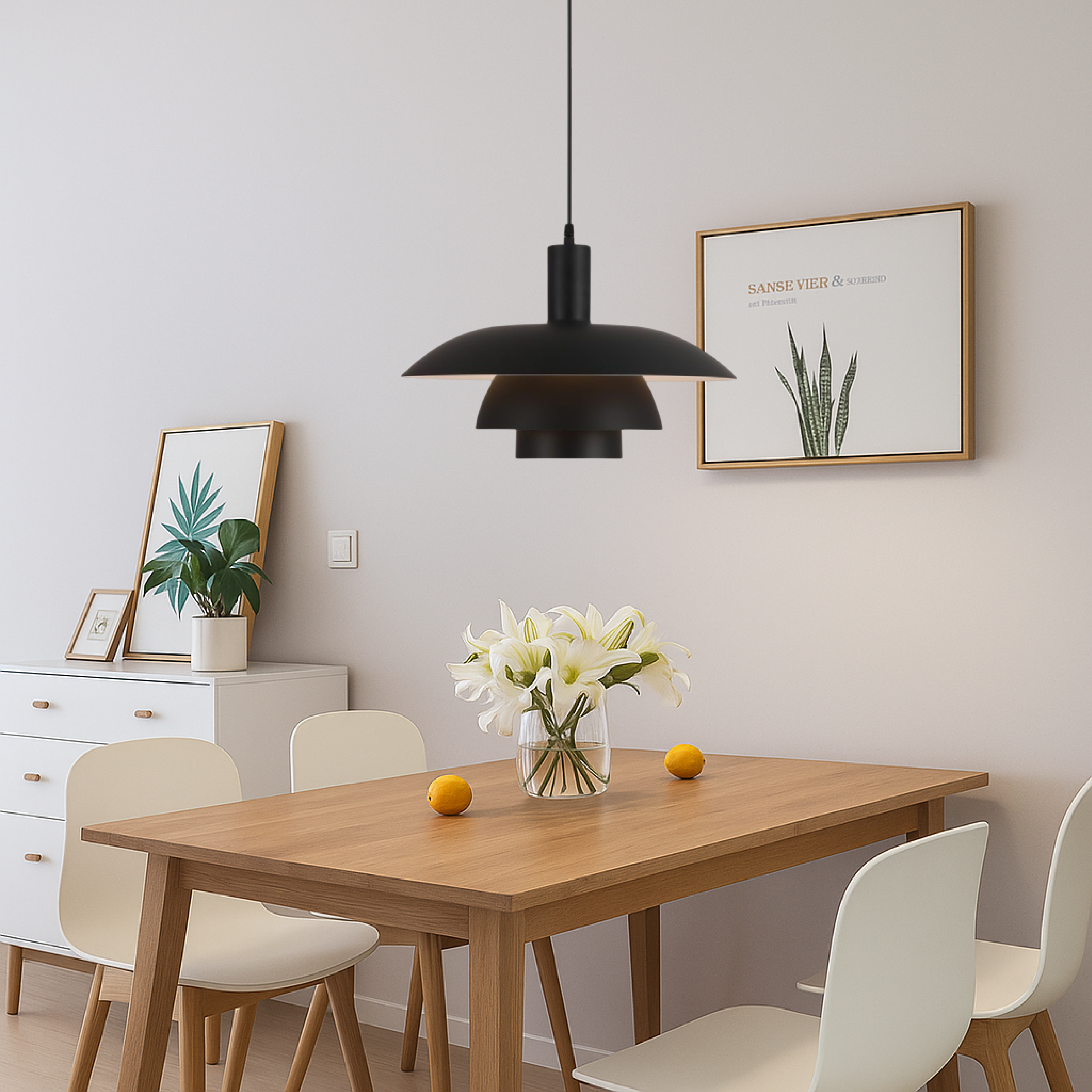 Avura – Lámpara Colgante Escandinava LED Minimalista
