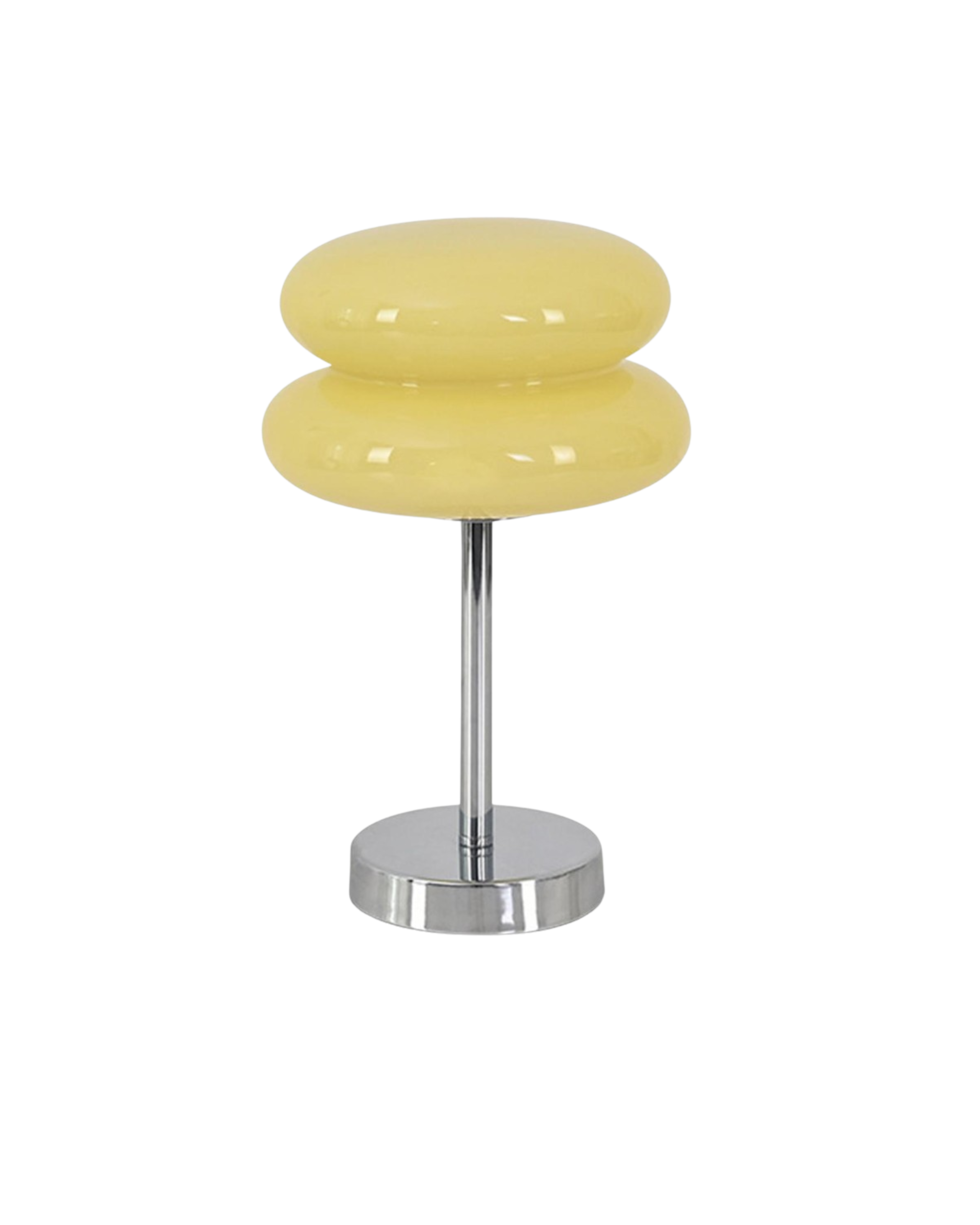 Haluvien – Elegantní stolní lampa z kovu a skla pro útulnou a stylovou atmosféru