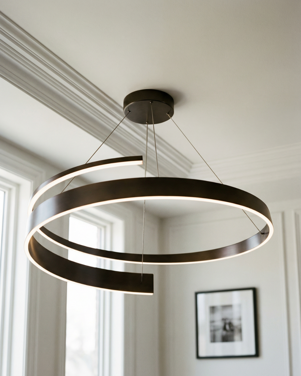 Azcera - Modern szabályozható háromszínű LED csillár