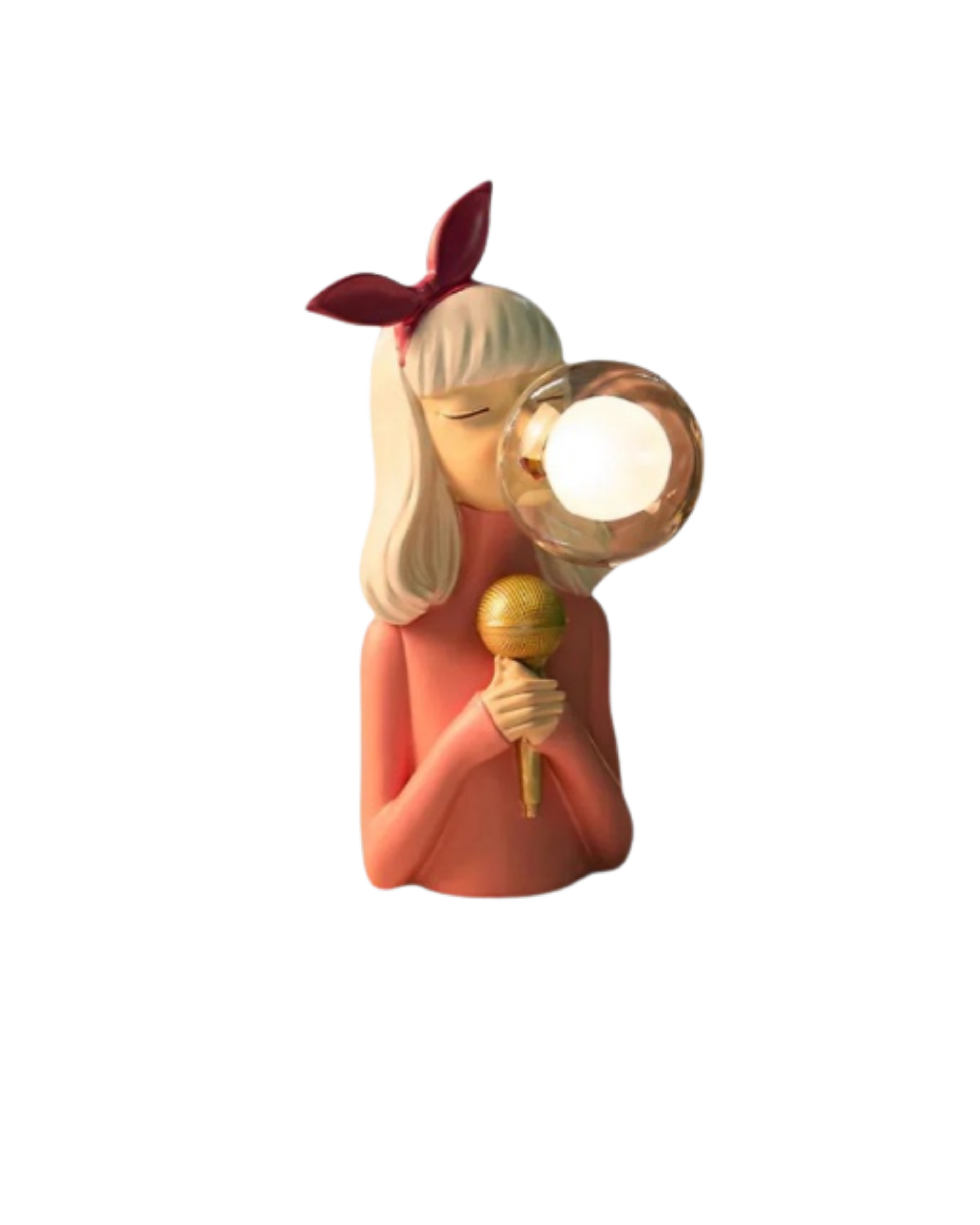 Sylvire - Lámpara de mesa con burbujas de luz