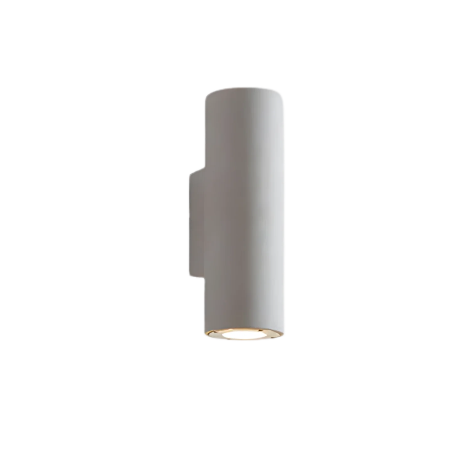 Noctara - Luz de Pared Exterior Minimalista de Cemento Resplandor de Medianoche