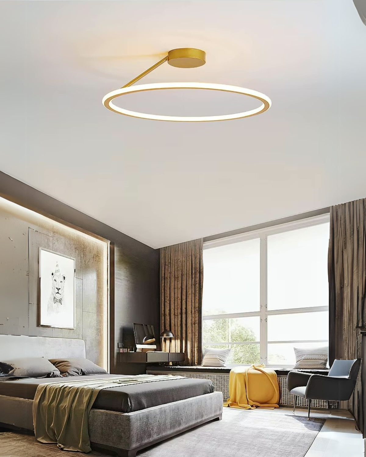 Ovreon – Le Halo LED Tri-Color Ceiling Light