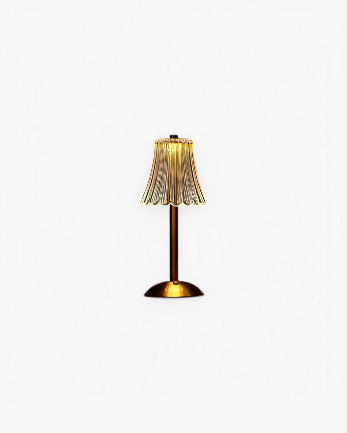 Glyntara – Lampada da Tavolo Ricaricabile con Tre Colori di Luce Regolabili