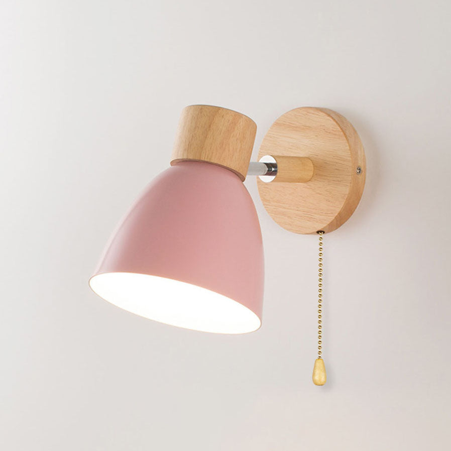 Veldorin – Modern minimalista fa kúp alakú LED fali lámpa, 1 izzóval