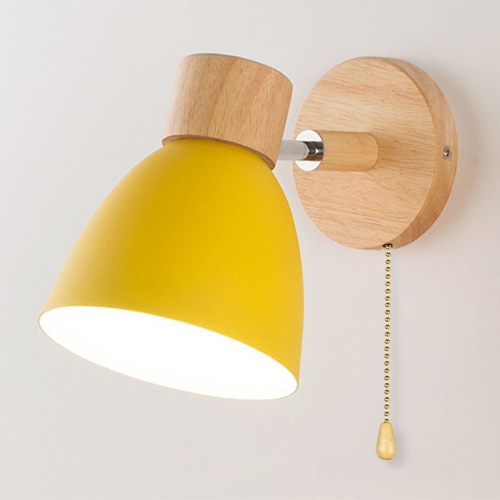 Veldorin – Modern minimalista fa kúp alakú LED fali lámpa, 1 izzóval