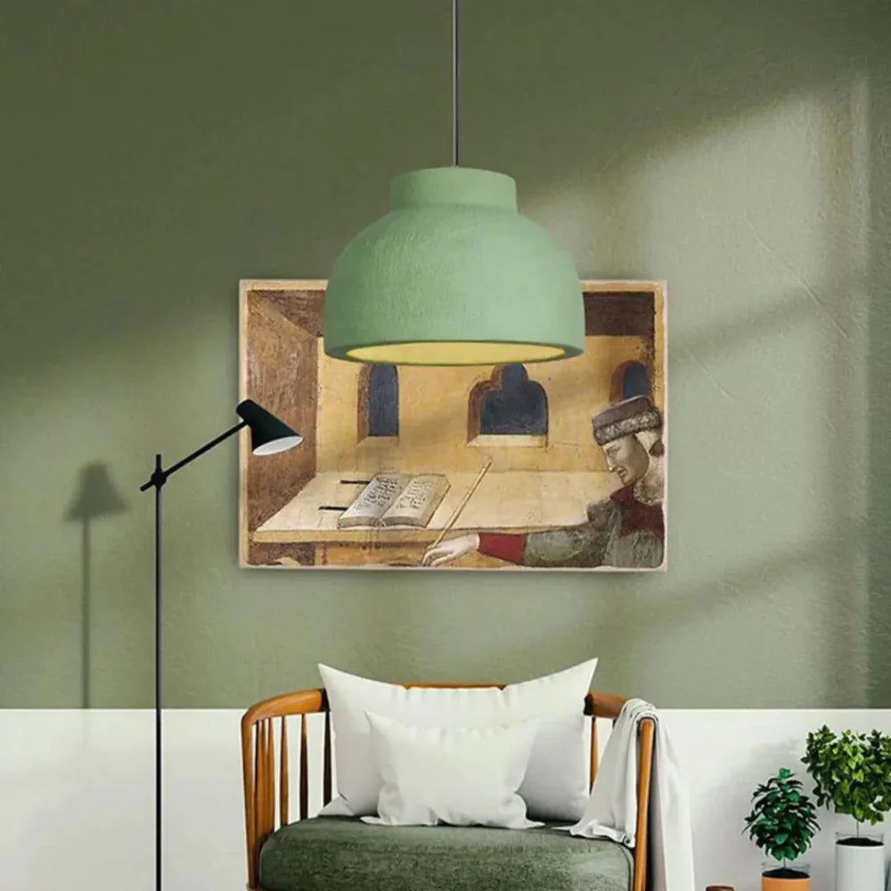 Orythea - Nordic Bowl Minimalist Polystyrene Pendant Light