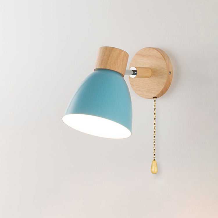 Veldorin – Modern minimalista fa kúp alakú LED fali lámpa, 1 izzóval