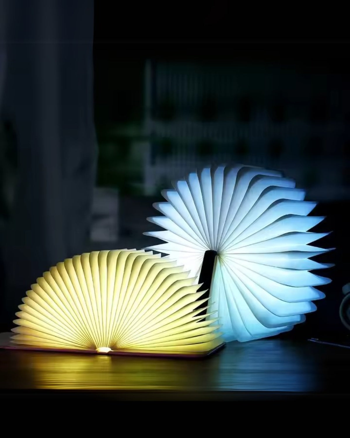 Narrion - Lámpara de mesa luminosa para libros