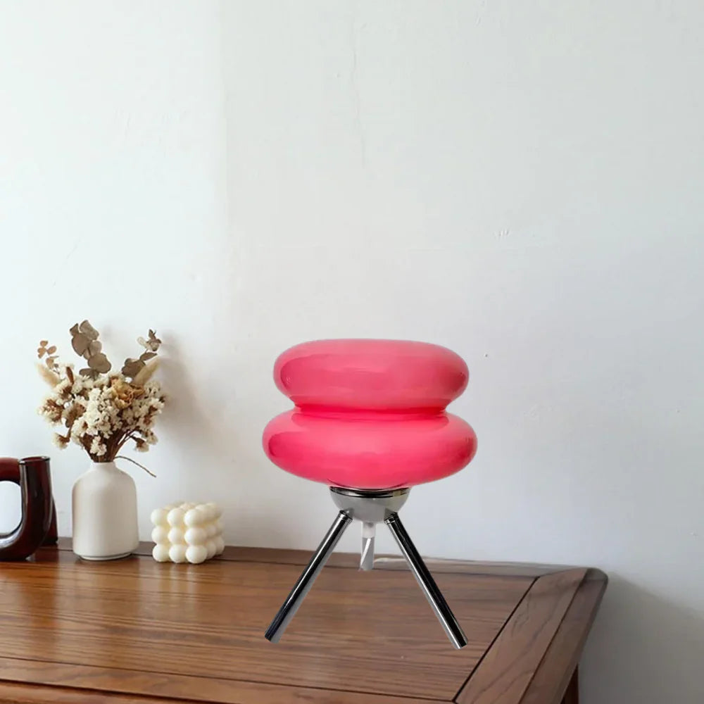 Minurelle – Lampada da tavolo a treppiede Sogno Pastello