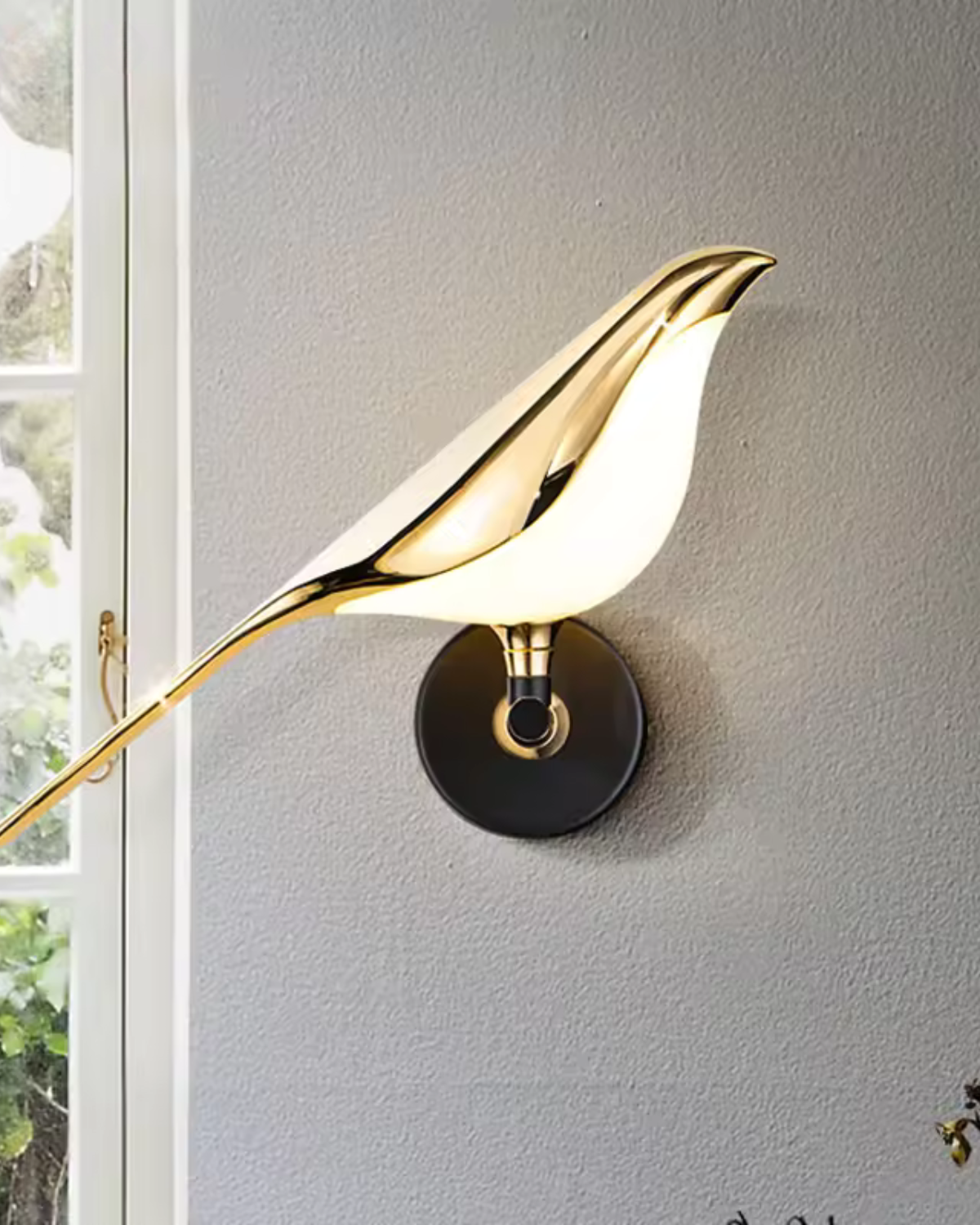 Cygnelle – Bird Wall Sconce Light