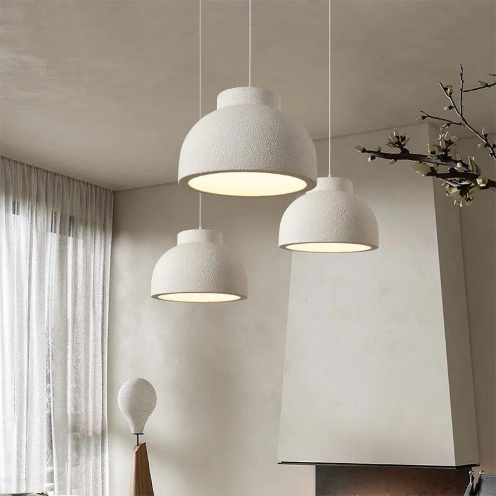 Orythea - Nordic Bowl Minimalist Polystyrene Pendant Light