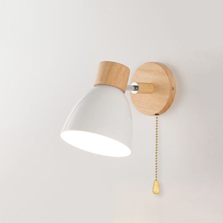 Veldorin – Modern minimalista fa kúp alakú LED fali lámpa, 1 izzóval