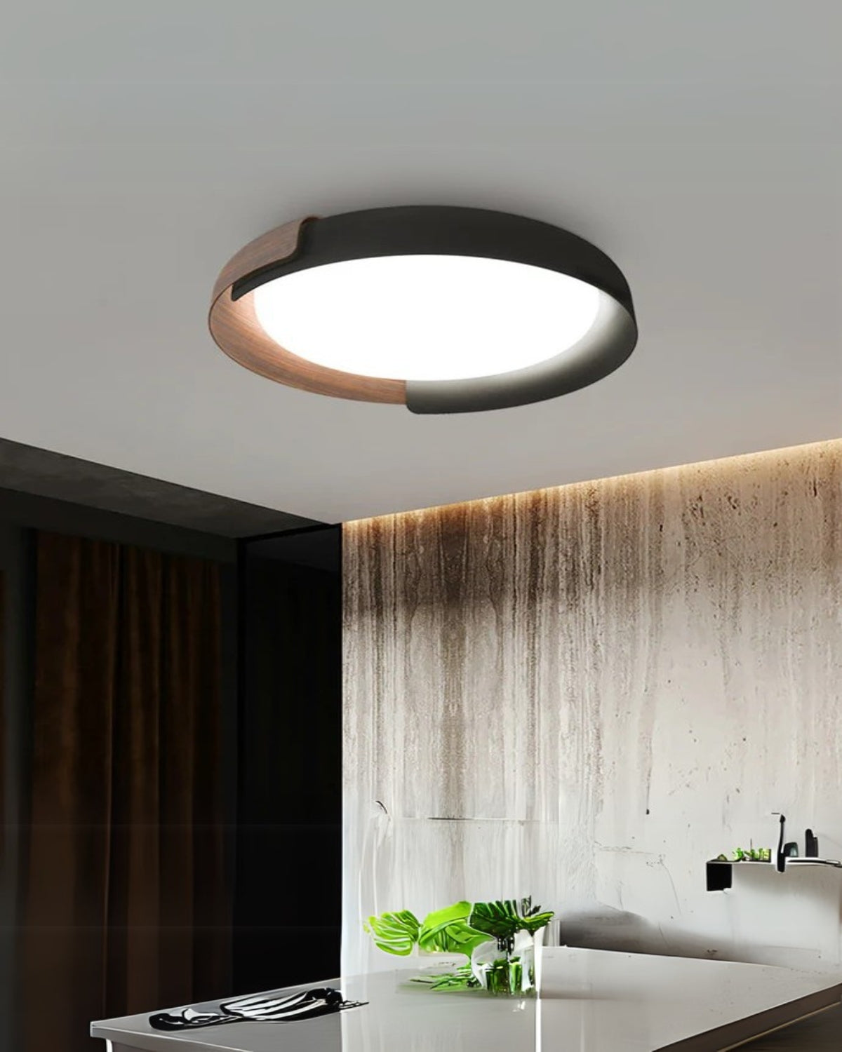 Halorien – Jemné kruhové minimalistické stropní světlo