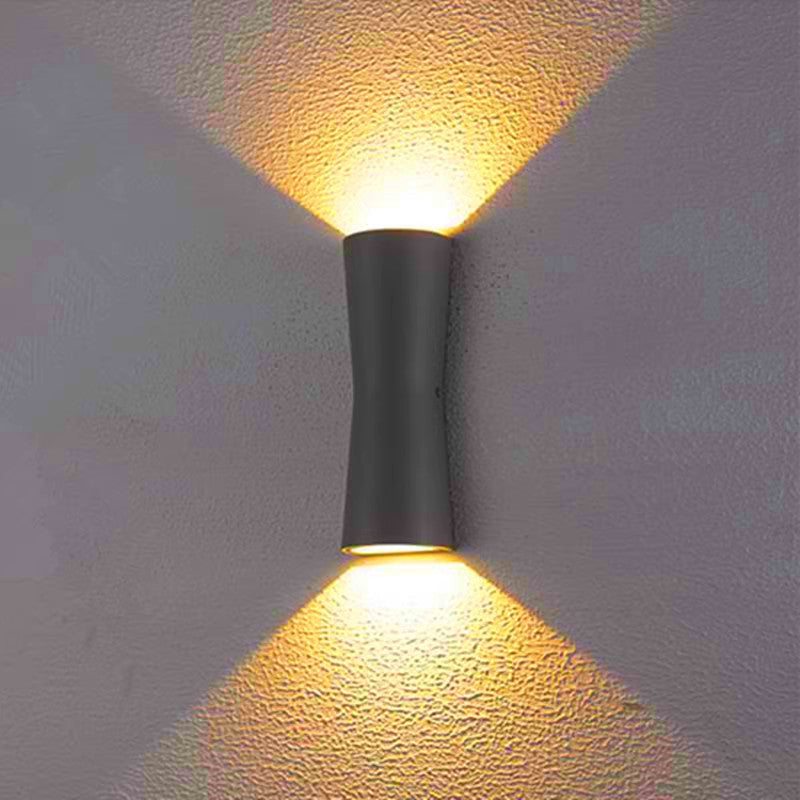 Esvair - Orr Minimalistisk Fakkel Metal Akryl LED Udendørs Væglampe