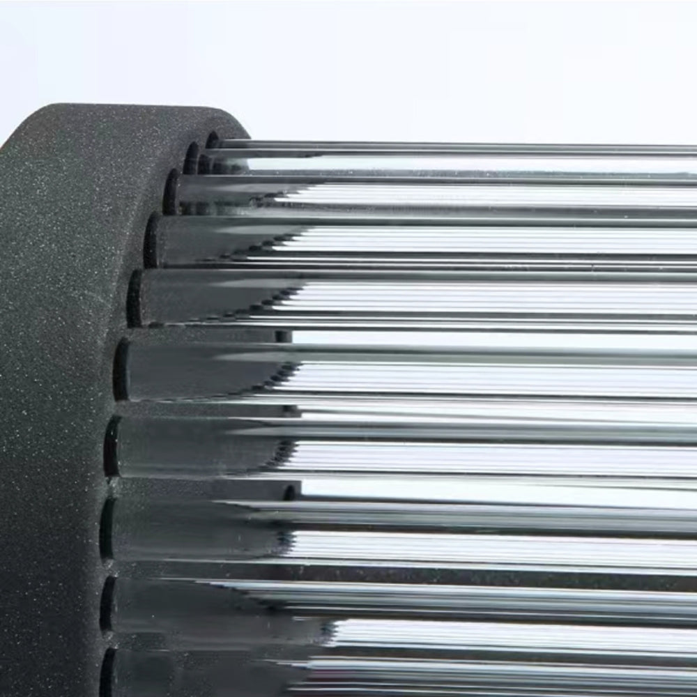 Virellon - Lampe murale extérieure en verre demi-dôme HaloGuard