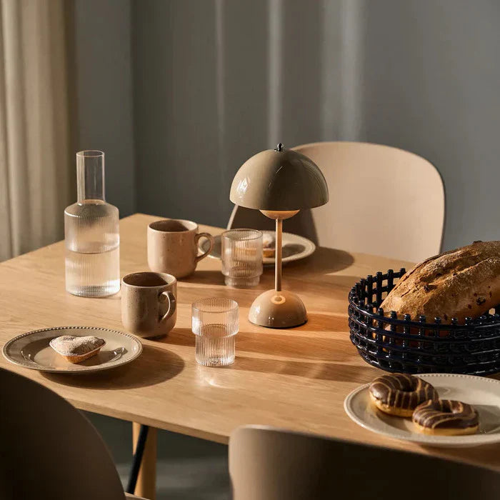 Elyndor – Lampe de Table Scandinave Design Sans Fil Dimmable